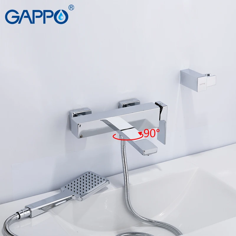 

GAPPO bathtub faucets mitigeur baignoire bathtub faucets waterfall do anheiro taps shower faucet brass bathroom rainfall shower