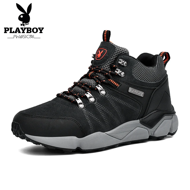 PLAYBOY New Winter Mens Boots Lace up Cotton Snow Boots For Male Ankle Non slip Plush Warm Safety Shoes DS87263
PLAYBOY New Winter Mens Boots Lace up Cotton Snow Boots For Male Ankle Non slip Plush Warm Safety Shoes DS87263