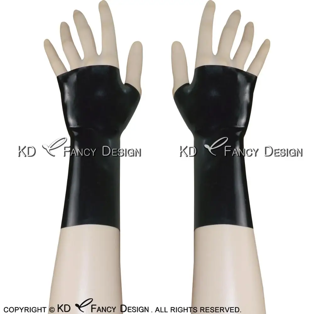 Black Sexy Short Latex Glove Fingerless Mini Rubber Mittens Gauntlets Plus Size ST-0017
Black Sexy Short Latex Glove Fingerless Mini Rubber Mittens Gauntlets Plus Size ST-0017