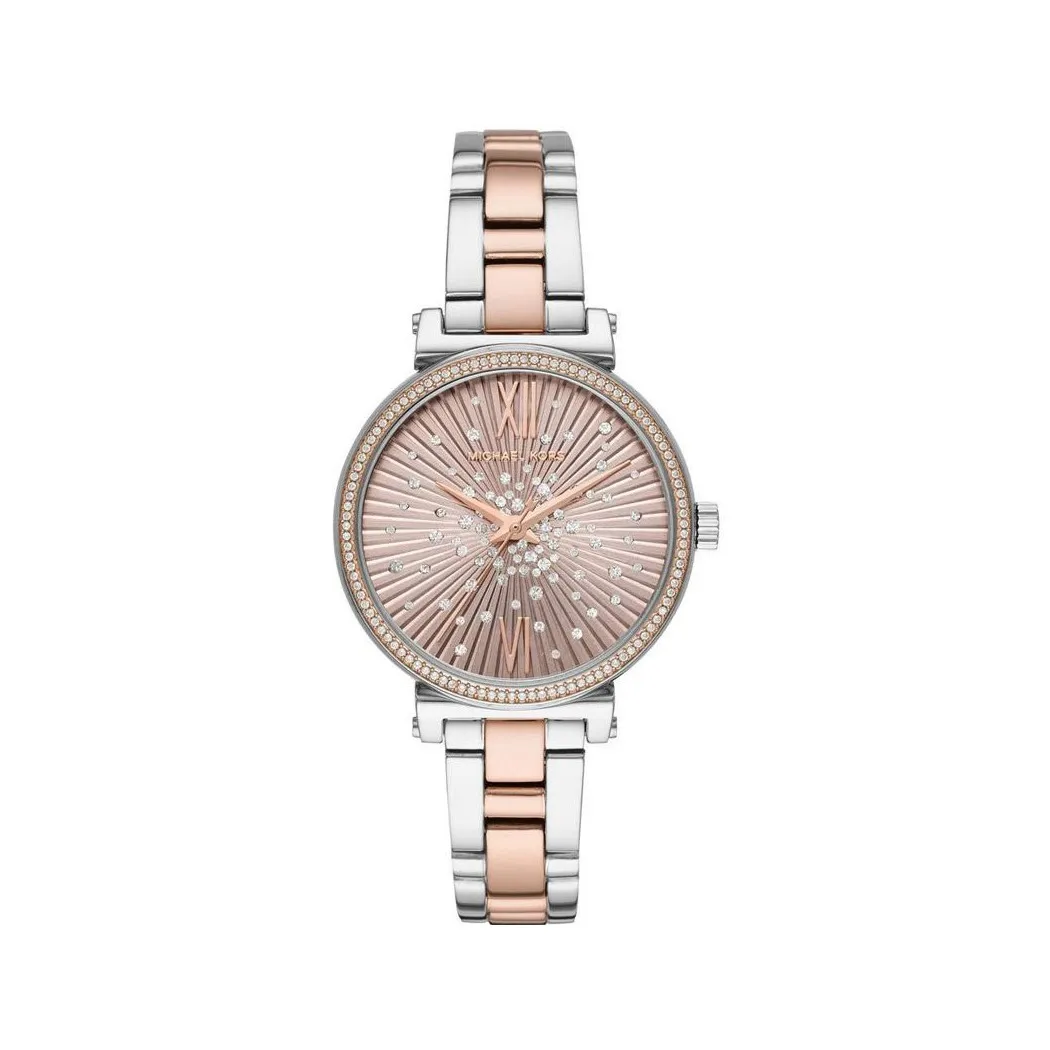 Наручные часы Michael Kors MK3972 женские кварцевые на биколорном браслете |