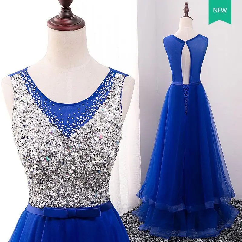 Free Shipping Royal Blue Long Prom Dresses 2020 vestido de festa V Neck Tulle In Stock Evening Gowns with Luxury Crystals
Free Shipping Royal Blue Long Prom Dresses 2020 vestido de festa V Neck Tulle In Stock Evening Gowns with Luxury Crystals
