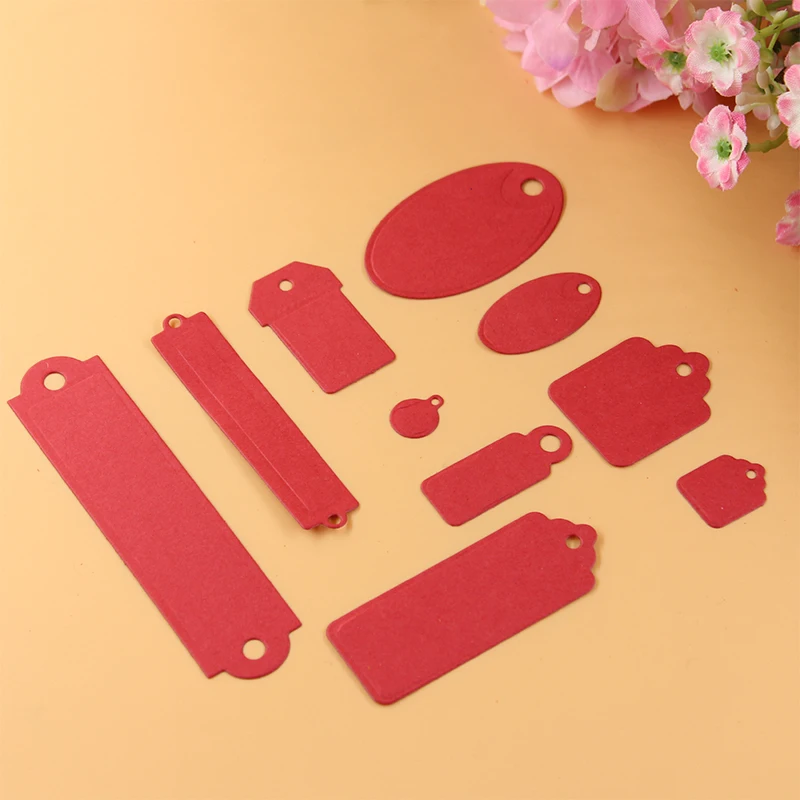 Labels Bookmark Tag Metal Die Cutting Stencil Scrapbooking Embossing Folder Suit for Cutting Machines
Labels Bookmark Tag Metal Die Cutting Stencil Scrapbooking Embossing Folder Suit for Cutting Machines