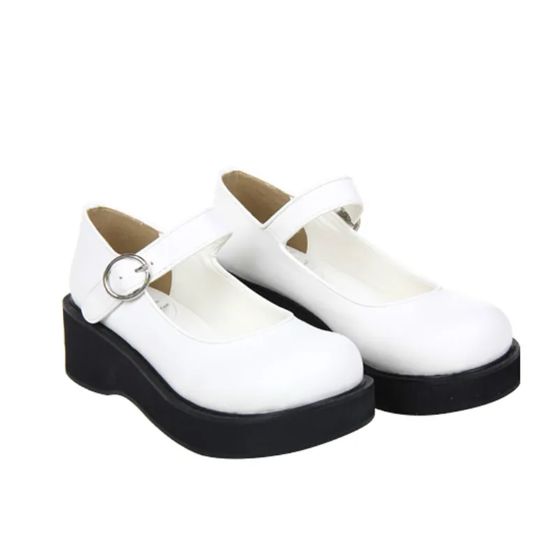 Princess sweet lolita shoes Japanese students in the spring and autumn school round shallow mouth LOLITA shoes with thick pu6016
Princess sweet lolita shoes Japanese students in the spring and autumn school round shallow mouth LOLITA shoes with thick pu6016