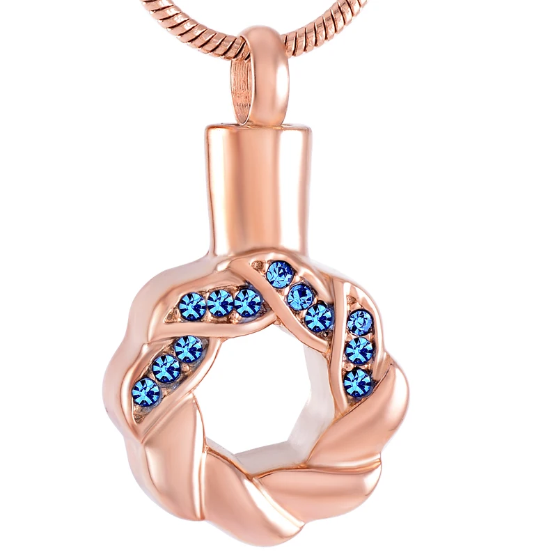 IJD9536 Stainless Steel Crystal Twist Round Cremation Memorial Necklace for Ashes Urn Keepsake Souvenir Pendant Jewelry
IJD9536 Stainless Steel Crystal Twist Round Cremation Memorial Necklace for Ashes Urn Keepsake Souvenir Pendant Jewelry
