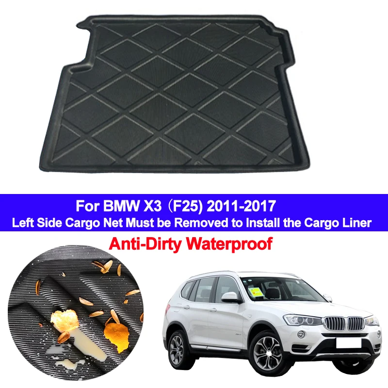 Car Rear Trunk Mat Cargo Tray Boot Liner Carpet Protector Floor Mats Pad For BMW X3 ( F25 ) 2011 2012 2013 2014 2015 2016 2017
Car Rear Trunk Mat Cargo Tray Boot Liner Carpet Protector Floor Mats Pad For BMW X3 ( F25 ) 2011 2012 2013 2014 2015 2016 2017