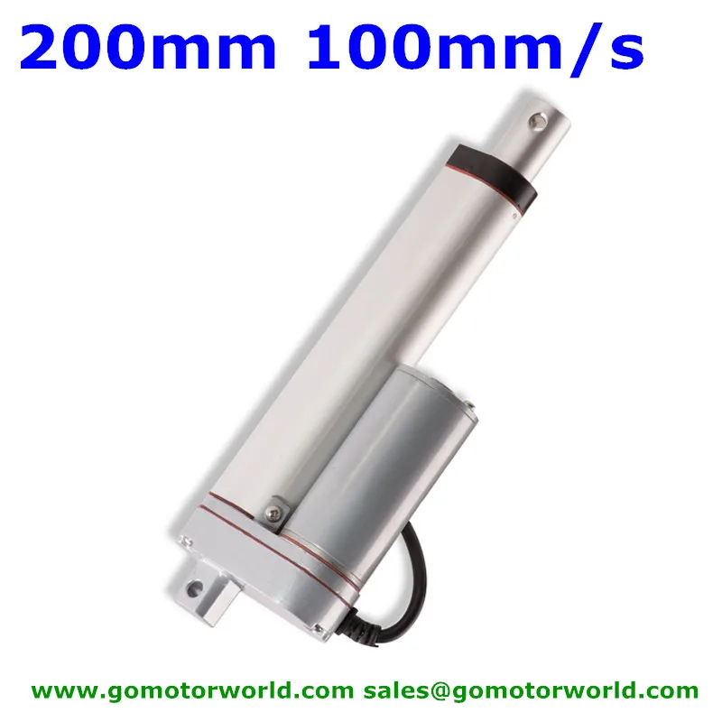 Best Electric industry Linear Actuator manufacturer 12V 24V 200mm Stroke 1500N load 100mm/s speed actuator linear well design
Best Electric industry Linear Actuator manufacturer 12V 24V 200mm Stroke 1500N load 100mm/s speed actuator linear well design