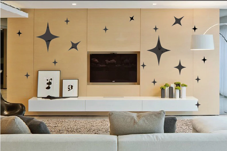 66 pcs Twinkle Stars Ceiling Decor DIY Mirror 3D Wall Stickers Home Decoration Self-adhensive Removable Ceiling Accessory
66 pcs Twinkle Stars Ceiling Decor DIY Mirror 3D Wall Stickers Home Decoration Self-adhensive Removable Ceiling Accessory