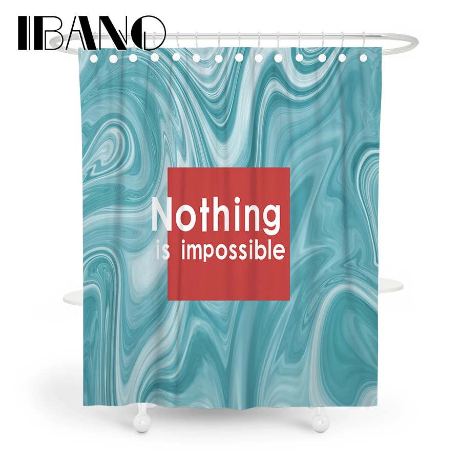 IBANO Light luxury Marble Shower Curtain Waterproof Polyester Fabric Bath Curtain For The Bathroom Decoration With 12pcs Hooks
IBANO Light luxury Marble Shower Curtain Waterproof Polyester Fabric Bath Curtain For The Bathroom Decoration With 12pcs Hooks