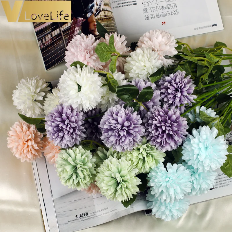 3 Heads Artificial Dandelion Flower Silk Hyacinth Flower Wedding Decoration for Home Party Hotel Garden Decorations
3 Heads Artificial Dandelion Flower Silk Hyacinth Flower Wedding Decoration for Home Party Hotel Garden Decorations