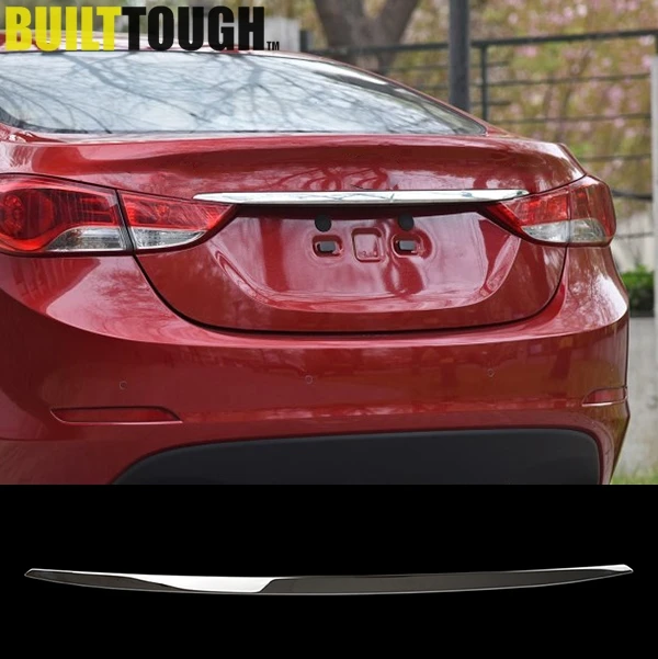 Хромированная Задняя Крышка багажника накладка на задние ворота Hyundai Elantra Avante 2011