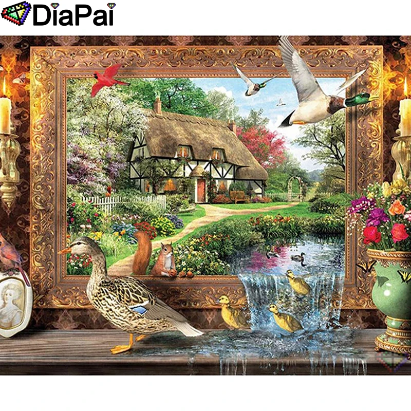 DIAPAI 5D DIY Diamond Painting 100% Full Square/Round Drill "Squirrel bird" Diamond Embroidery Cross Stitch 3D Decor A21447
DIAPAI 5D DIY Diamond Painting 100% Full Square/Round Drill "Squirrel bird" Diamond Embroidery Cross Stitch 3D Decor A21447