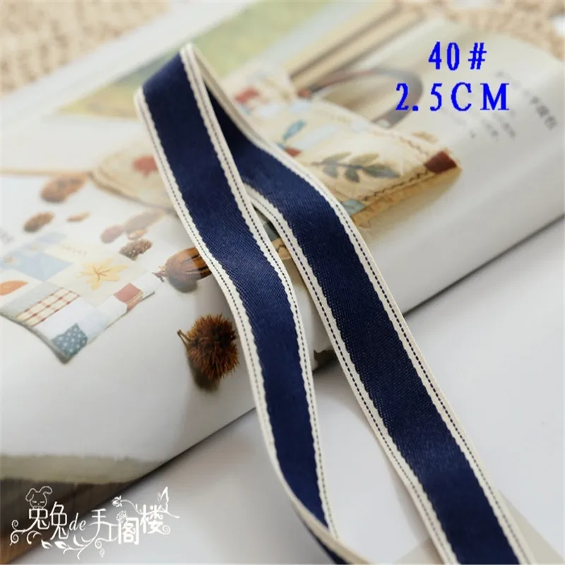 High quality cotton double-sided yarn-dyed line ribbon Packet sideband twill plain
High quality cotton double-sided yarn-dyed line ribbon Packet sideband twill plain