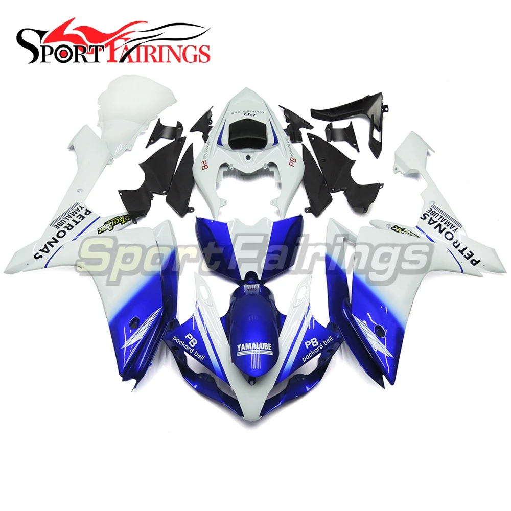 Injection Fairings For Yamaha R1 Year 2007 2008 YZF R1 07 08 ABS Motorcycle Fairing Kit Body kit Carenes PB Yamalube Blue White
Injection Fairings For Yamaha R1 Year 2007 2008 YZF R1 07 08 ABS Motorcycle Fairing Kit Body kit Carenes PB Yamalube Blue White