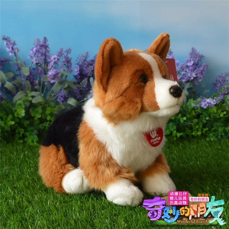 cute plush brown&back Welsh Corgi dog toy high quality sitting dog doll gift about 30cm
cute plush brown&back Welsh Corgi dog toy high quality sitting dog doll gift about 30cm