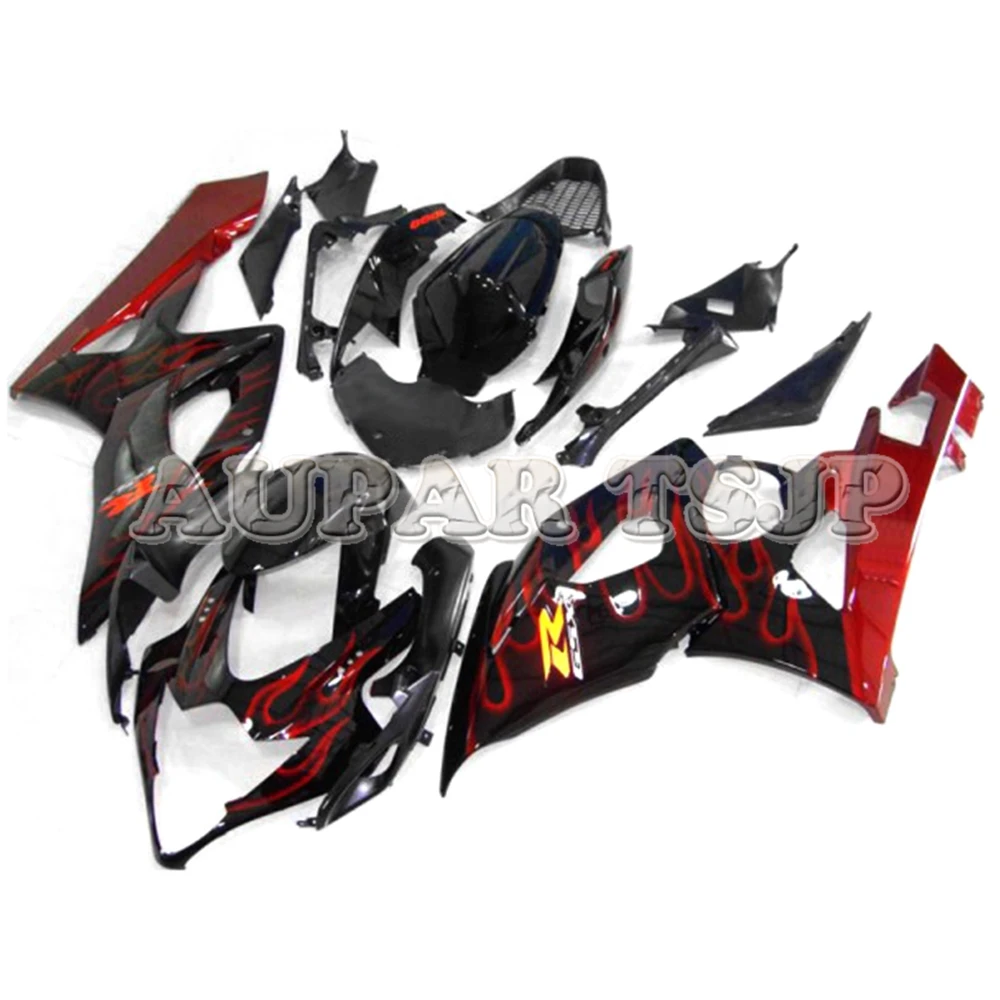 Black Red Flames Fairings For Suzuki GSXR1000 K5 2005 2006 05 06 Bodywork Kit ABS Injection Plastic Cowlings ABS Plastic Covers
Black Red Flames Fairings For Suzuki GSXR1000 K5 2005 2006 05 06 Bodywork Kit ABS Injection Plastic Cowlings ABS Plastic Covers