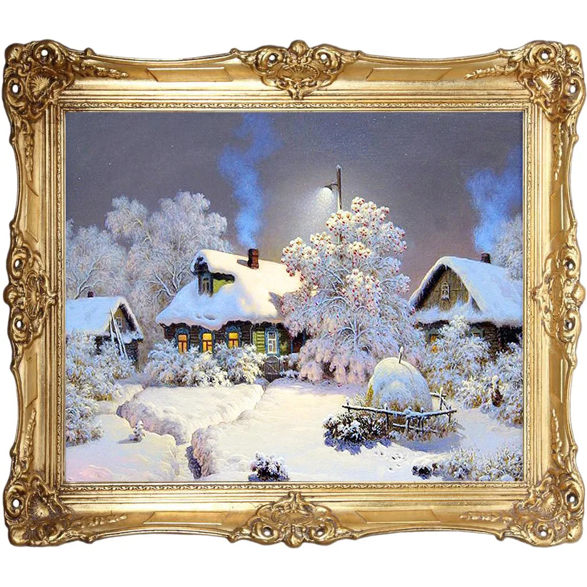 Landscape Snow House Home Decoration 5D DIY Diamond Painting Resin Drill Diamond Diamond Embroidery Needlework
Landscape Snow House Home Decoration 5D DIY Diamond Painting Resin Drill Diamond Diamond Embroidery Needlework