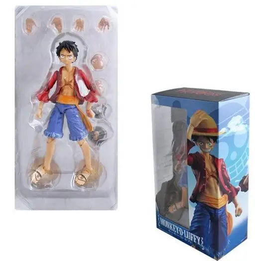 Новинка 2016, японская аниме one piece luffy Monkey D 13, коллекционная подвижная серия, ПВХ экшн-фигурка, модель, игрушка для детей 18 см
Новинка 2016, японская аниме one piece luffy Monkey D 13, коллекционная подвижная серия, ПВХ экшн-фигурка, модель, игрушка для детей 18 см