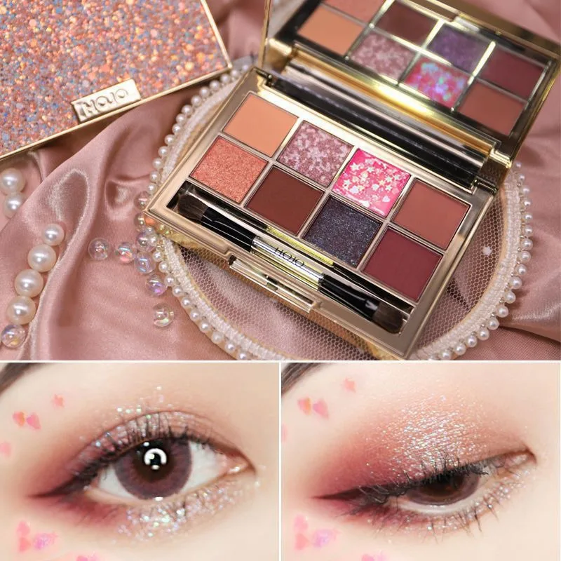 8 Color Eyeshadow Palette Brush Cosmetics Diamond Glitter Metallic Pigmented Professional Shadow Kit Long Lasting dropship
8 Color Eyeshadow Palette Brush Cosmetics Diamond Glitter Metallic Pigmented Professional Shadow Kit Long Lasting dropship
