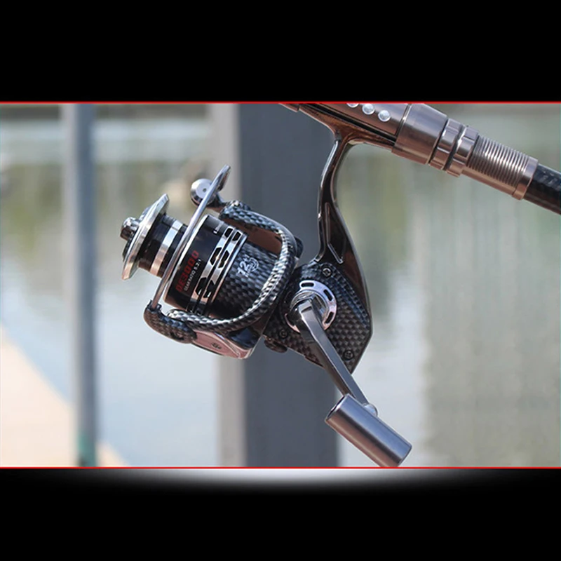12+1BB Fishing Reels 1000 -10000 Spinning 5.2:1 Speed ratio Coarse Fishing Tackle Lightweight
12+1BB Fishing Reels 1000 -10000 Spinning 5.2:1 Speed ratio Coarse Fishing Tackle Lightweight
