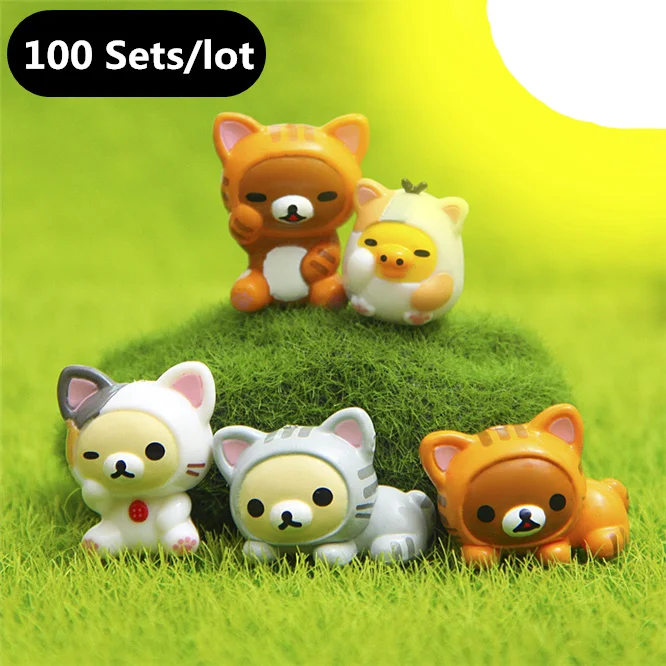 100 sets 500pcs wholesale Sweety Bear Figurines Miniature Craft Garden Gnome Terrarium Gift DIY Ornament Garden desk home Decor
100 sets 500pcs wholesale Sweety Bear Figurines Miniature Craft Garden Gnome Terrarium Gift DIY Ornament Garden desk home Decor