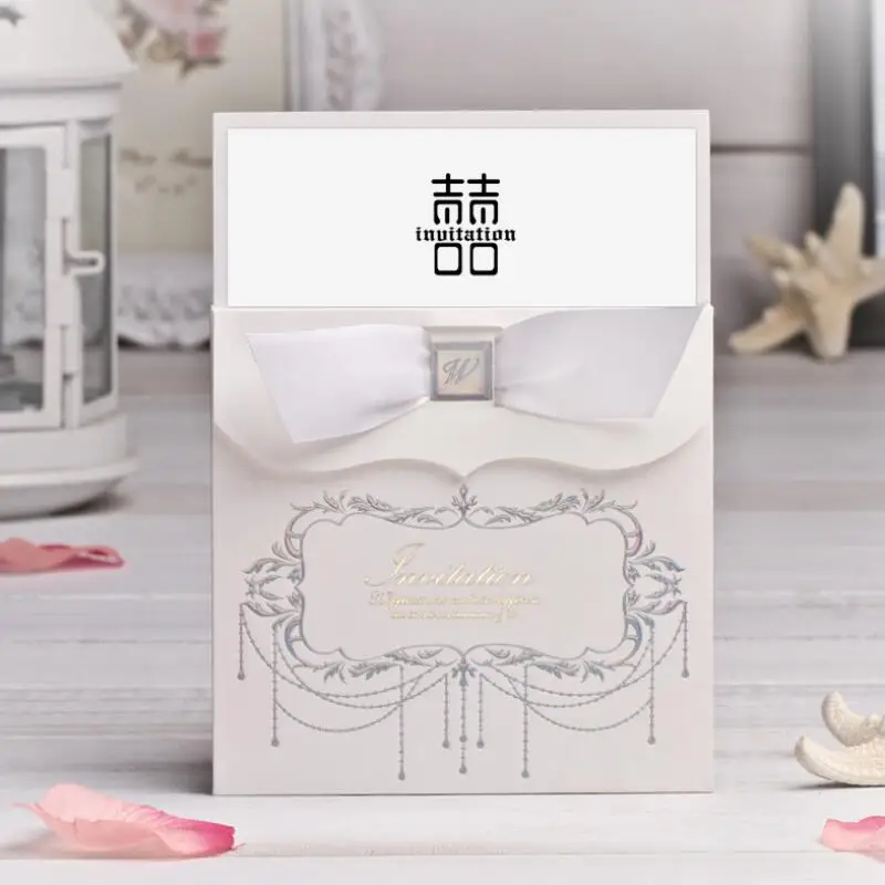 20pcs/lot New Design Pocket Card Ribbon Decoration Wedding Engagement Invitation Card with Blank Inner Page and Envelope
20pcs/lot New Design Pocket Card Ribbon Decoration Wedding Engagement Invitation Card with Blank Inner Page and Envelope