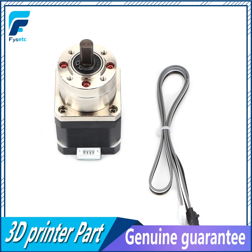 4-lead Nema17 Stepper Motor 42 motor Extruder Gear Stepper Motor Ratio 5.18:1 Planetary Gearbox For QR Extruder Cloned Btech
4-lead Nema17 Stepper Motor 42 motor Extruder Gear Stepper Motor Ratio 5.18:1 Planetary Gearbox For QR Extruder Cloned Btech