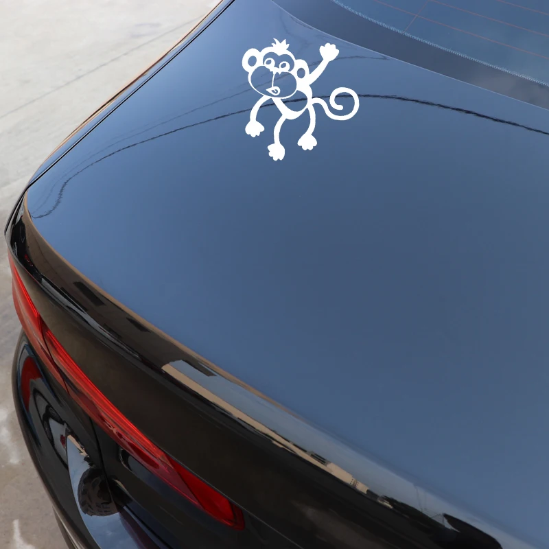 YJZT 16.2CM*16.7CM Lovely Monkey Decoration Creativity Car Sticker Car Trunk Vinyl Decal Black/Silver C4-1880
YJZT 16.2CM*16.7CM Lovely Monkey Decoration Creativity Car Sticker Car Trunk Vinyl Decal Black/Silver C4-1880