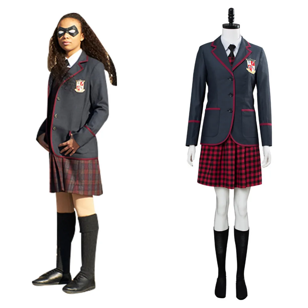 The Umbrella Academy Cosplay Costume School Uniform Girls Outfit Halloween Carnival Cosplay Costumes Tailor Made
The Umbrella Academy Cosplay Costume School Uniform Girls Outfit Halloween Carnival Cosplay Costumes Tailor Made