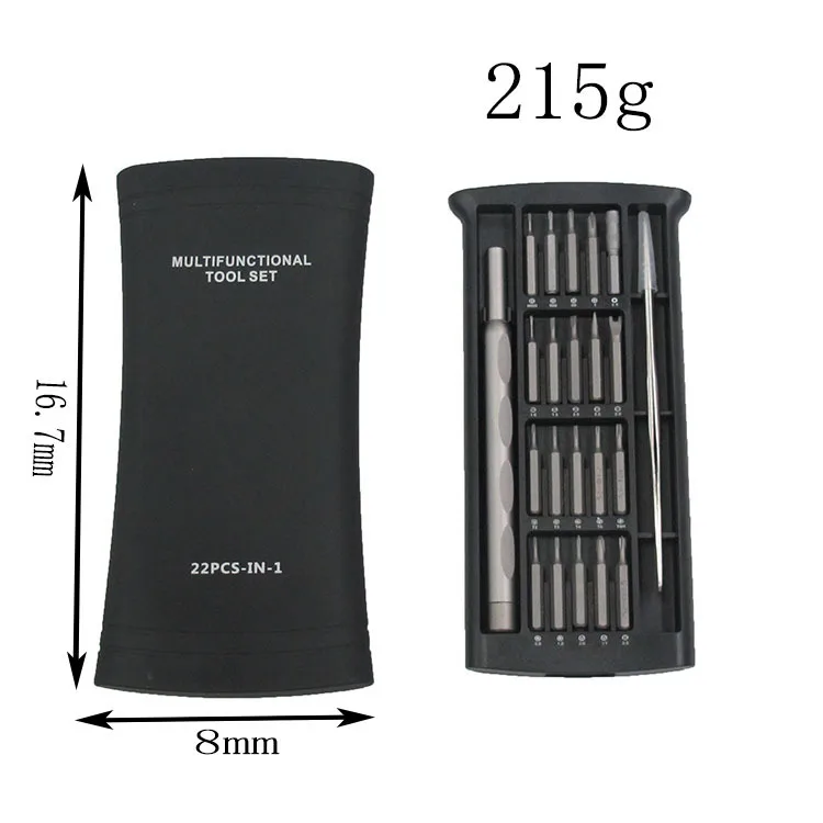 NEW 22 in 1 Precision Screwdriver Tool Kit S2 Screwdriver Set for Cell Phone Tablet Compact Repair Maintenance With Case
NEW 22 in 1 Precision Screwdriver Tool Kit S2 Screwdriver Set for Cell Phone Tablet Compact Repair Maintenance With Case