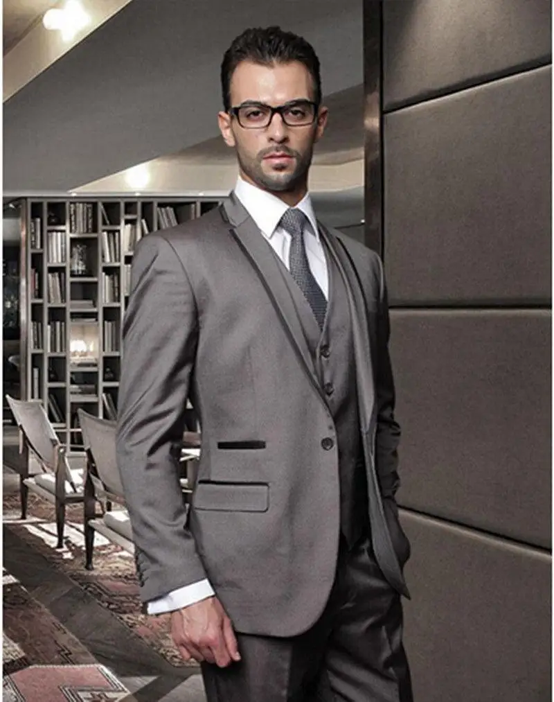 3 Pieces Mens Suits Cotton Blend Jacket+Pants+Vest Outfit Business Party Tuxedos C346
3 Pieces Mens Suits Cotton Blend Jacket+Pants+Vest Outfit Business Party Tuxedos C346
