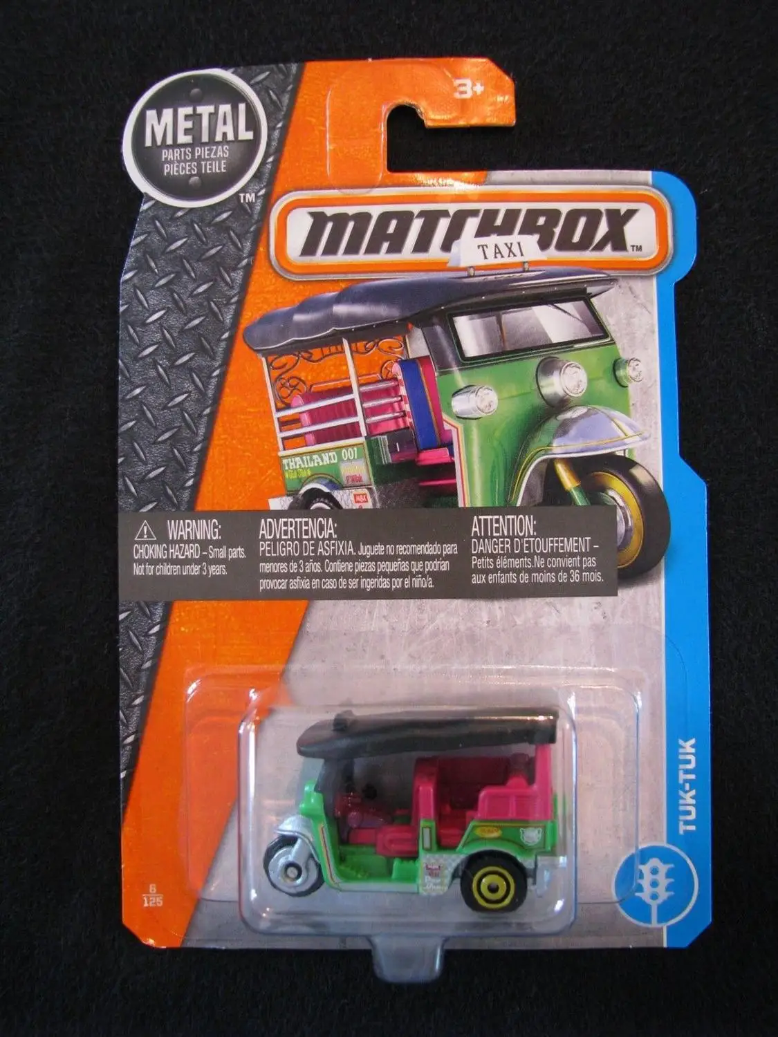 Matchbox Car Thailand TUK-TUK Collector Edition Metal Diecast Model Car Kids Toys Gift
Matchbox Car Thailand TUK-TUK Collector Edition Metal Diecast Model Car Kids Toys Gift