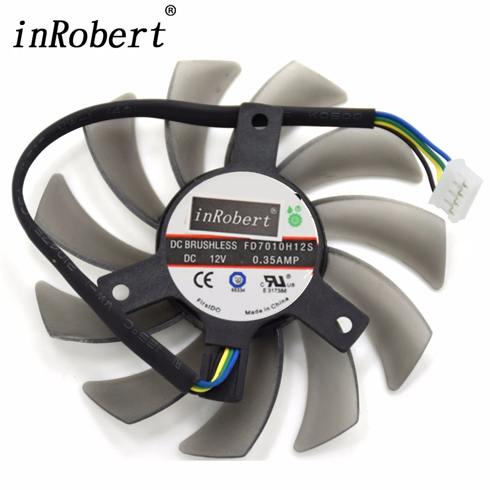 NEW 75mm FD7010H12S 4PIN GPU Cooler fan For MSI R6790 Twin Frozr II GTX 470 Radeon HD 6930 HD7970 ASUS R9 270 270X Cooling
NEW 75mm FD7010H12S 4PIN GPU Cooler fan For MSI R6790 Twin Frozr II GTX 470 Radeon HD 6930 HD7970 ASUS R9 270 270X Cooling