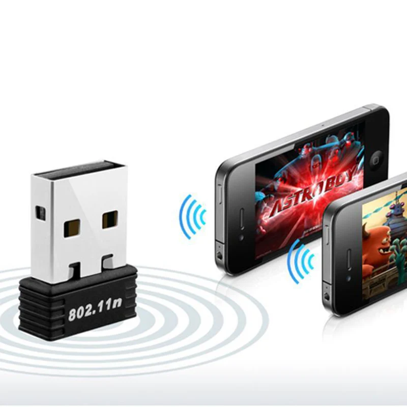 150 Мбит/с беспроводной адаптер USB 2 0 Мини WiFiWireless Dongle 802.11b/g/n поддержка Window/Mac OS/XP/MAC |