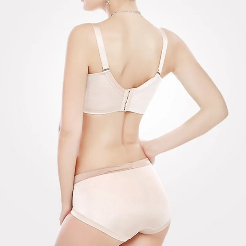Women Deep V Neck Sexy Bra Brassiere Seamless Underwear Comfy Push Up Plunge Enhancer Side Support | Женская одежда