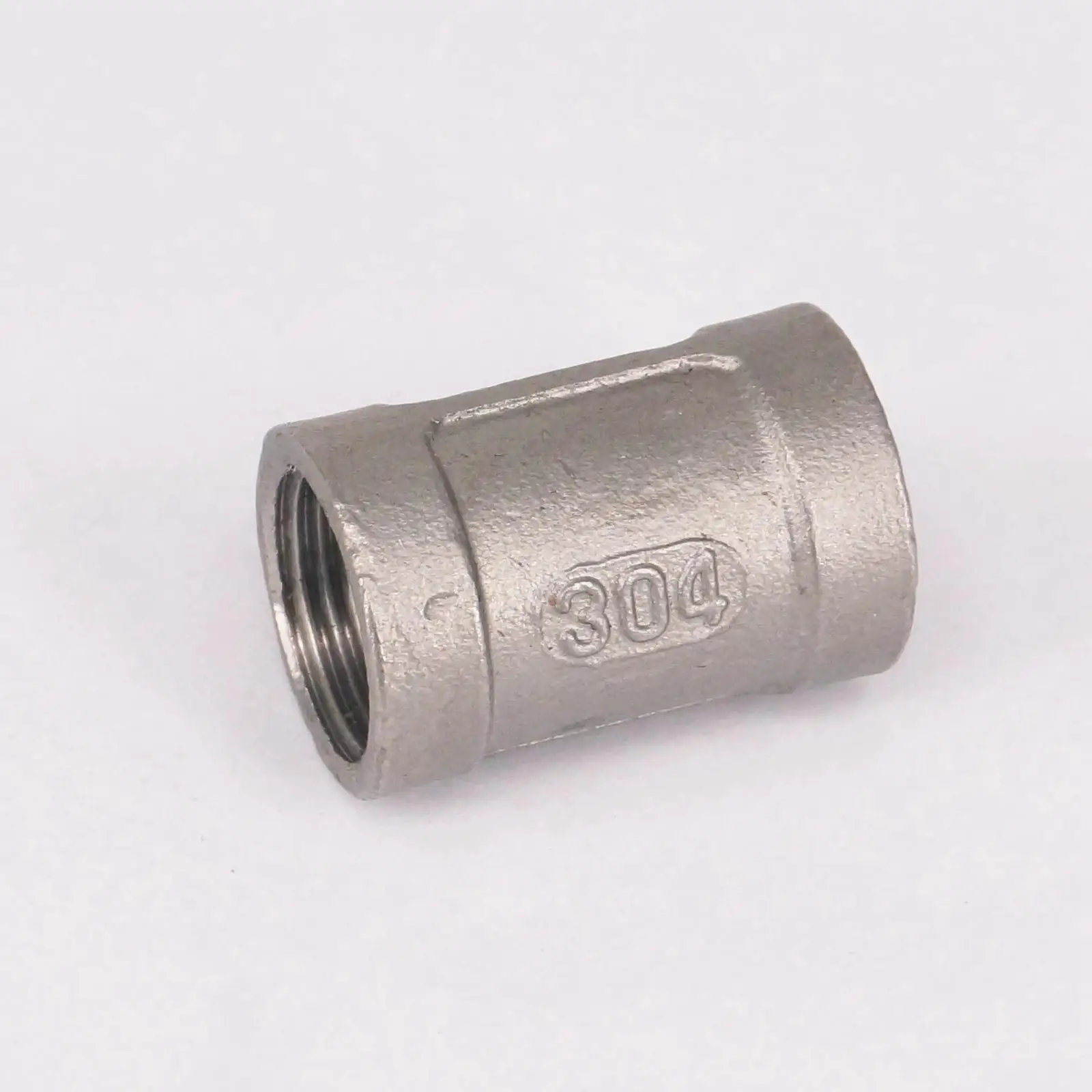 3/8" BSP Female To Female Thread Straight 304 Stainless Steel Pipe Fitting Adapter Connector Operating pressure 2.5 Mpa
3/8" BSP Female To Female Thread Straight 304 Stainless Steel Pipe Fitting Adapter Connector Operating pressure 2.5 Mpa