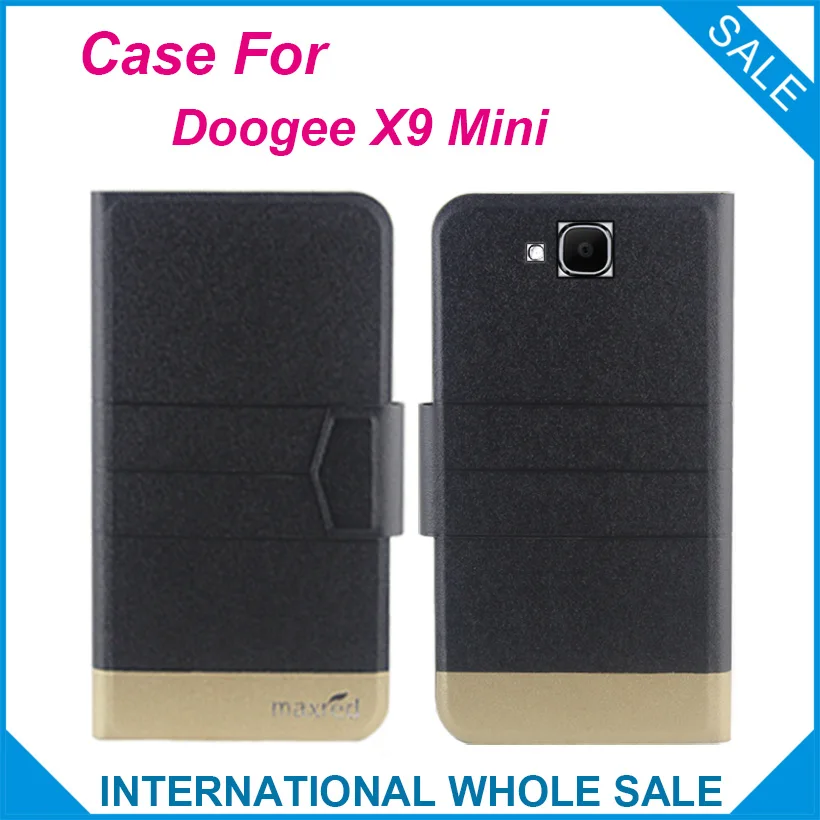 Новинка лидер продаж! Чехол Doogee X9 Mini 5 цветов высокое качество модный флип-чехол