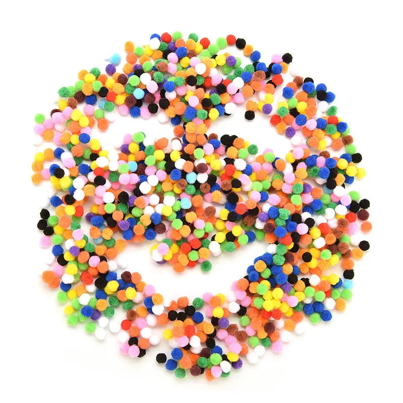 Wholesale DIY Craft 1000 Pcs /lot Assorted 10 mm Mixed Color Soft Fluffy Pom Poms Pompoms Kids
Wholesale DIY Craft 1000 Pcs /lot Assorted 10 mm Mixed Color Soft Fluffy Pom Poms Pompoms Kids