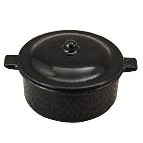 ABWE Best Sale Dollhouse Miniature Kitchen Utensil Cookware Casserole Dish Stew Pan Stockpot 12th Scale, Black
ABWE Best Sale Dollhouse Miniature Kitchen Utensil Cookware Casserole Dish Stew Pan Stockpot 12th Scale, Black