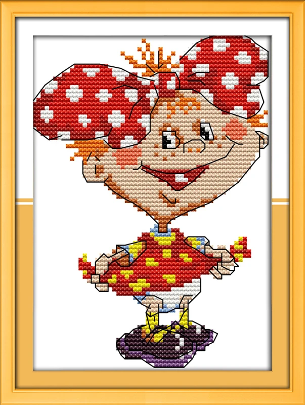 A pretty girl cross stitch kit 14ct 11ct counted pre print fabric canvas x stitches embroidery DIY handmade needlework plus
A pretty girl cross stitch kit 14ct 11ct counted pre print fabric canvas x stitches embroidery DIY handmade needlework plus