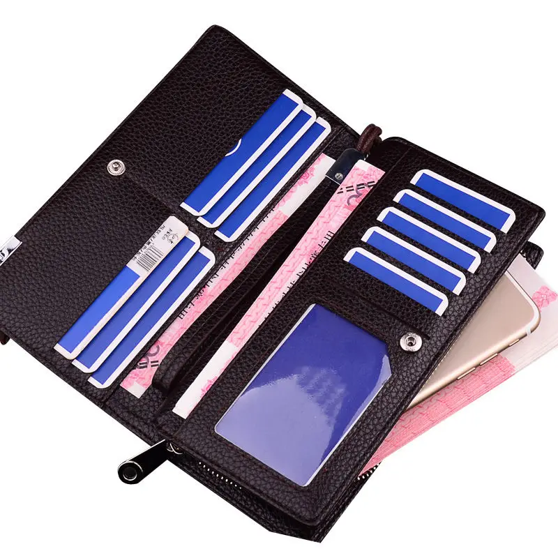 Luxury Zipper Men Wallets Genuine Leather Men Long Purses Brand Soft Mens Clutch Wallet Bifold Male Money Bag Multi-Card Slot
Luxury Zipper Men Wallets Genuine Leather Men Long Purses Brand Soft Mens Clutch Wallet Bifold Male Money Bag Multi-Card Slot