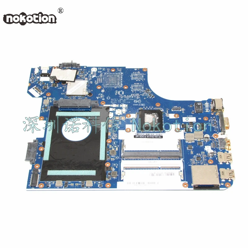 Материнская плата NOKOTION 04X5627 для ноутбука lenovo E555 AATE1 NM-A241, процессор DDR3L, A8-7100
Материнская плата NOKOTION 04X5627 для ноутбука lenovo E555 AATE1 NM-A241, процессор DDR3L, A8-7100