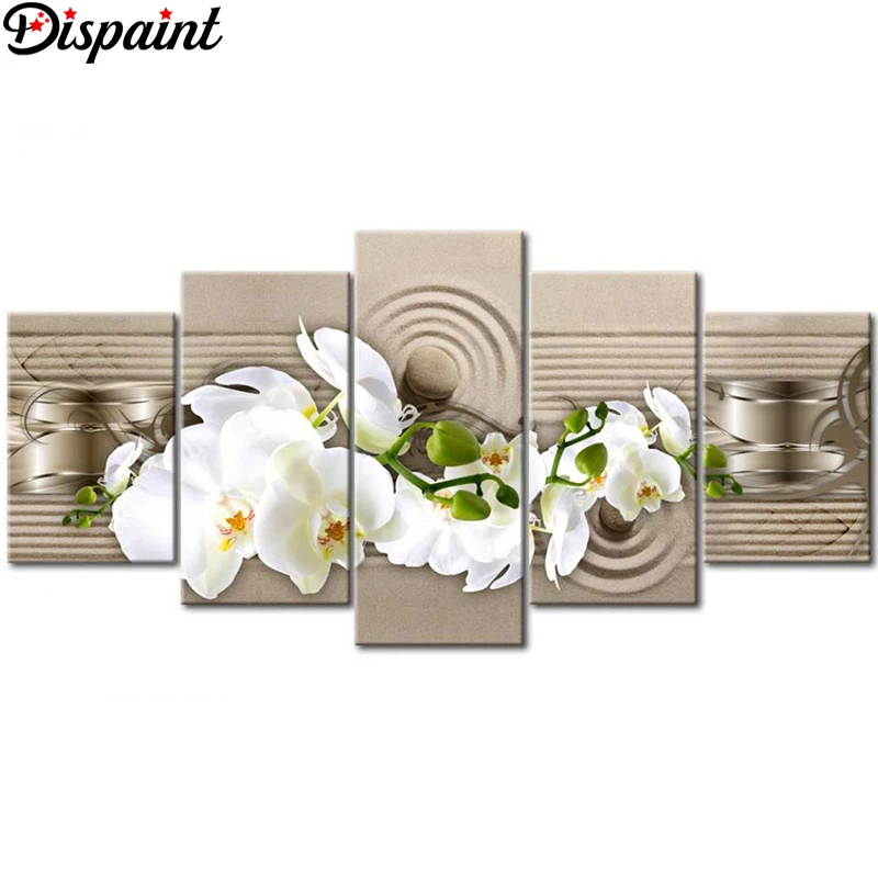 Dispaint 5pcs Full Square/Round Drill 5D DIY Diamond Painting "Flower orchid" Multi-picture Combination Embroidery 5D Decor
Dispaint 5pcs Full Square/Round Drill 5D DIY Diamond Painting "Flower orchid" Multi-picture Combination Embroidery 5D Decor