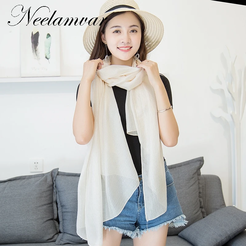 New Luxury Brand Solid linen silk Scarf Dip dye Women Muslim Hijab Shawl Long Soft Wrap solid scarves for lady
New Luxury Brand Solid linen silk Scarf Dip dye Women Muslim Hijab Shawl Long Soft Wrap solid scarves for lady