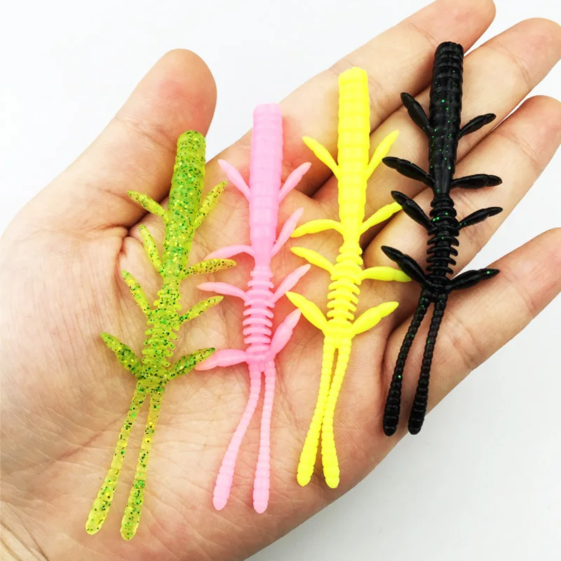 10pcs/lot Salt smell Silicone soft bait 85mm 2g Fishing Lure Shrimp odor Wobblers Fishing Bass carp Pesca fishing tackle WD-421
10pcs/lot Salt smell Silicone soft bait 85mm 2g Fishing Lure Shrimp odor Wobblers Fishing Bass carp Pesca fishing tackle WD-421