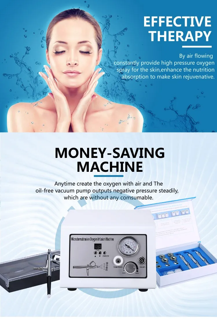 Portable oyxgen air infusion water diamond peeling facial care rejuvenation device
Portable oyxgen air infusion water diamond peeling facial care rejuvenation device