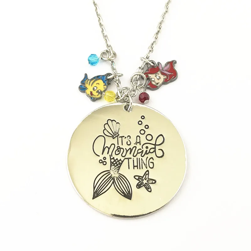 FANTASY UNIVERSE Movie Fashion High Quality Metal Kawaii The little mermaid necklace Cosplay Princess Jewelry Woman/Man Gift
FANTASY UNIVERSE Movie Fashion High Quality Metal Kawaii The little mermaid necklace Cosplay Princess Jewelry Woman/Man Gift