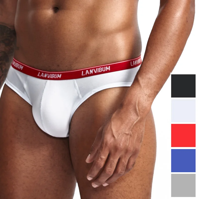 Cotton Mens Underwear High Quality Low Waist Solid Color Underpants Soft Briefs Panties Ropa Interior Hombre
Cotton Mens Underwear High Quality Low Waist Solid Color Underpants Soft Briefs Panties Ropa Interior Hombre