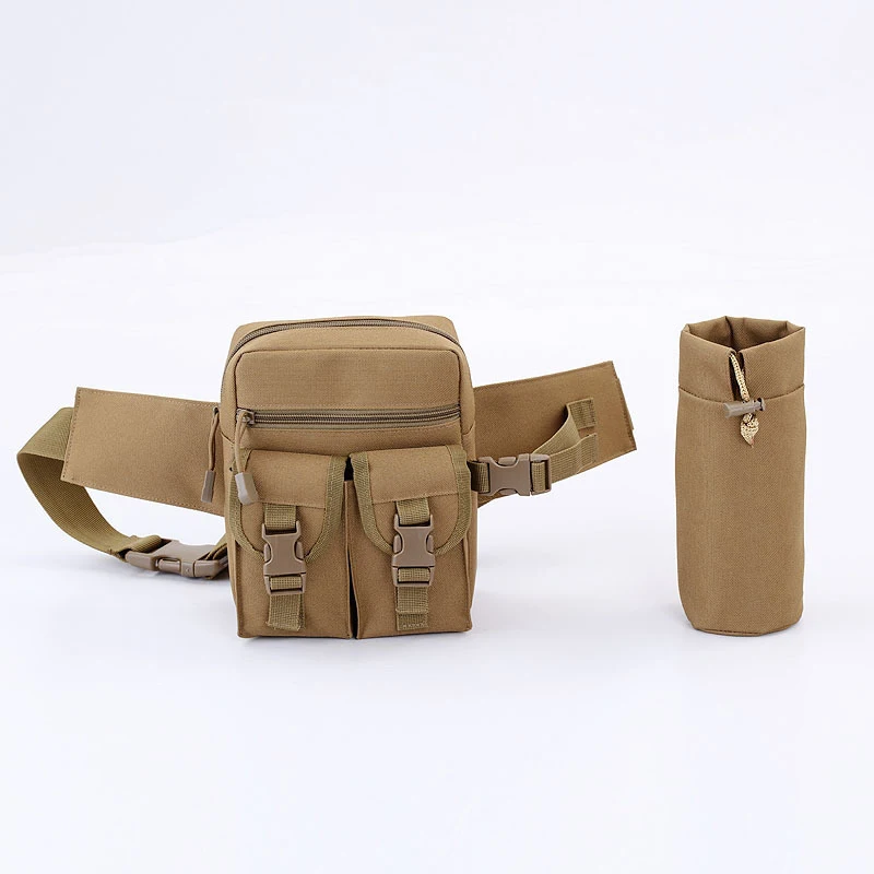 Camouflage Color Work Pockets Professional Tool Bag Belt Pouch Tape Buckle Convenient Military Waist Pack Running Travel | Инструменты