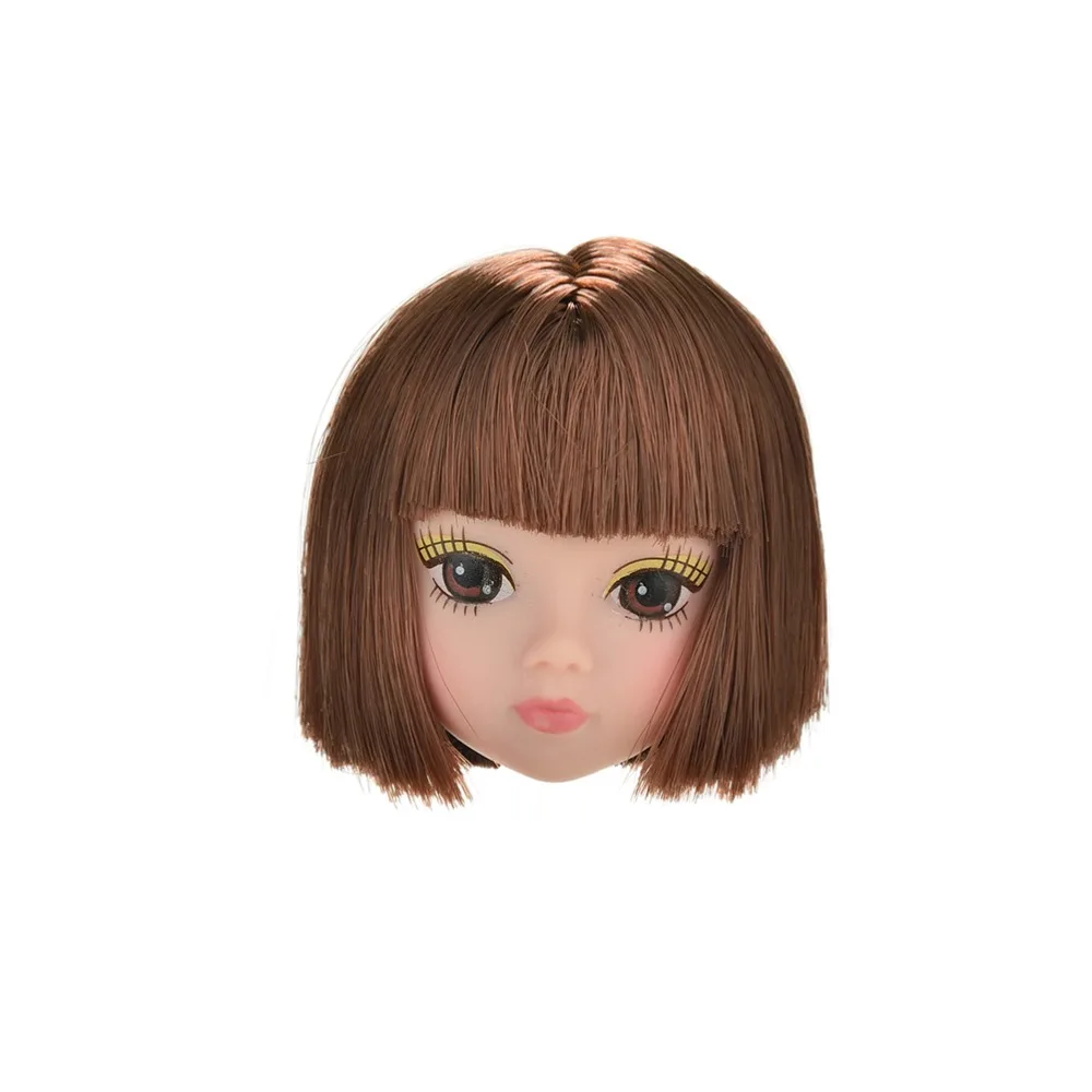 Short Hair Students Head Wigs For Dolls Dolls Accessories Doll Head Fashion Flaxen 1 Pc
Short Hair Students Head Wigs For Dolls Dolls Accessories Doll Head Fashion Flaxen 1 Pc