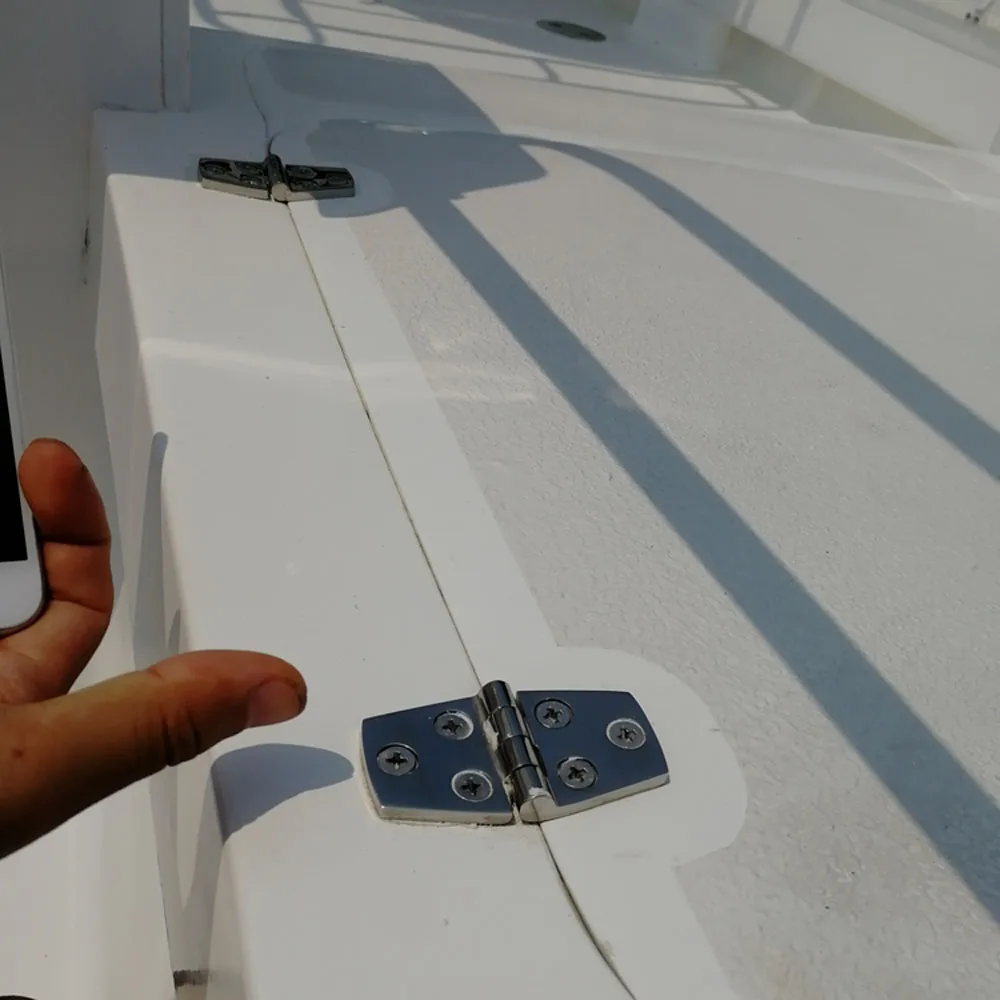 Stainless Marine Boat Deck Lock Strap Hinge Mirror Polished SUS316 Door Cabin Hatch Locker Hinge 20pcs 38*76mm
Stainless Marine Boat Deck Lock Strap Hinge Mirror Polished SUS316 Door Cabin Hatch Locker Hinge 20pcs 38*76mm